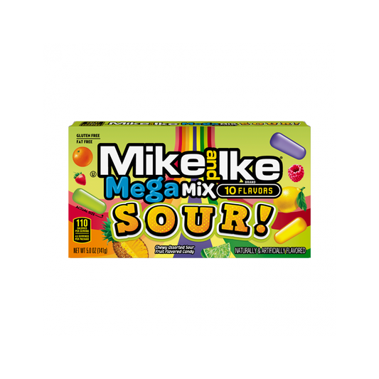 Mike n ike Mega Sour Mix 141G Theater Box