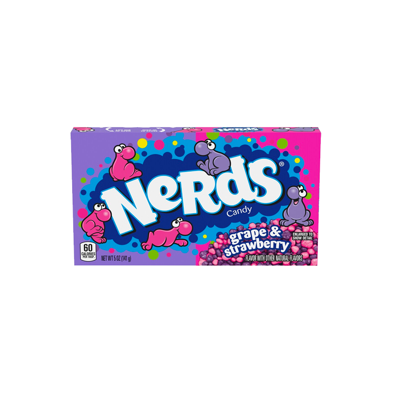 Nerd Grape & Strawberry 141G Theater Box