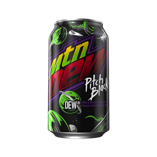 Mountain Dew Pitch Black Soda 355ml