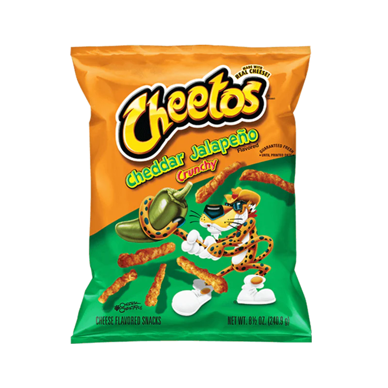 Cheetos Crunchy Cheddar Jalapeno Cheese Flavored Snacks