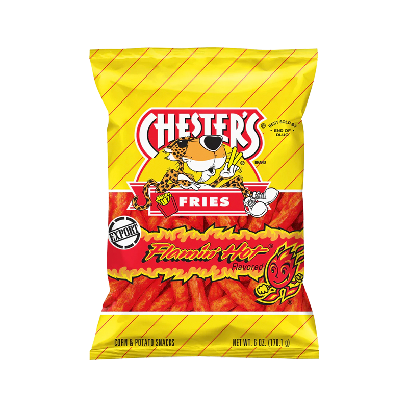 Chester's Fries Flamin Hot Flavour Chips 170.1g