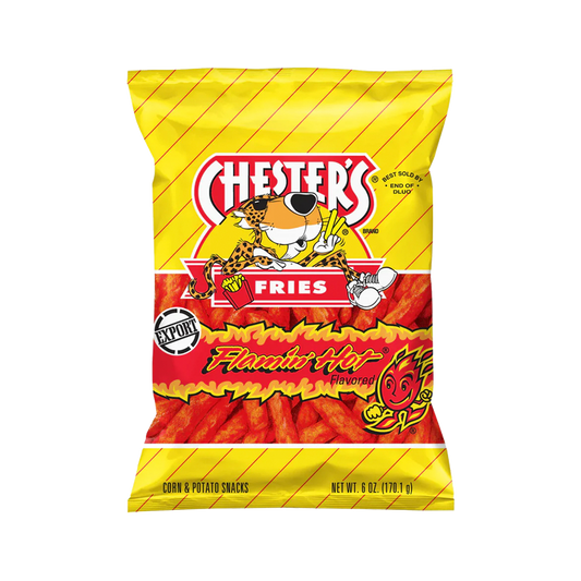 Chester's Fries Flamin Hot Flavour Chips 170.1g