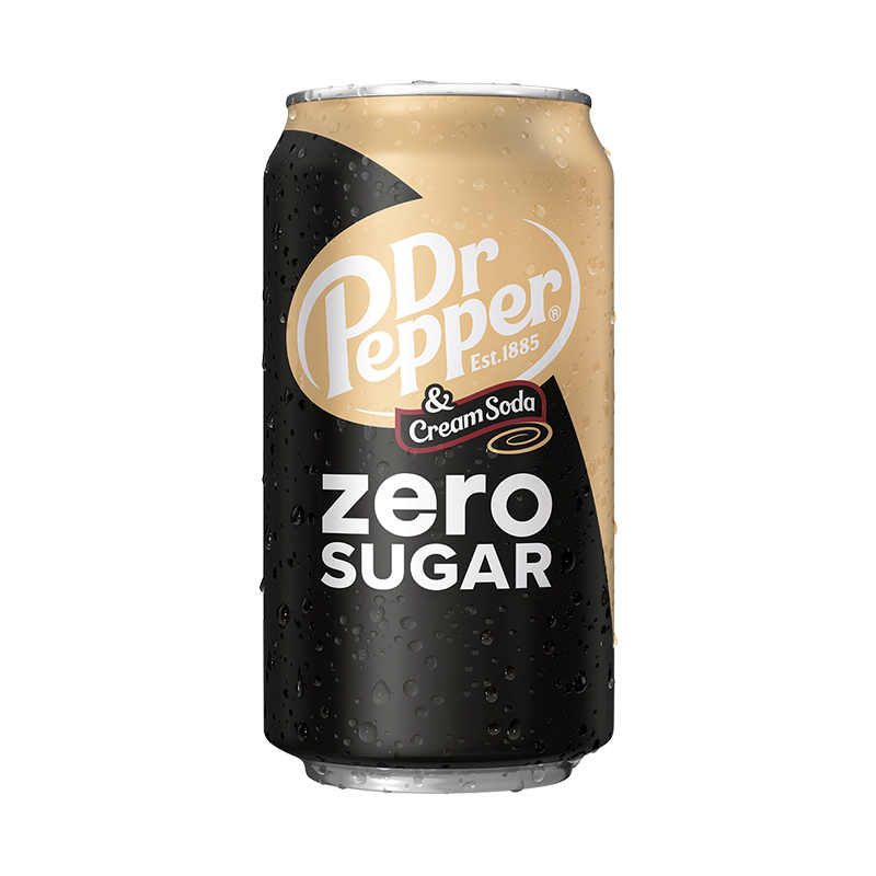 Dr Pepper Cream Soda Zero Sugar 355ml