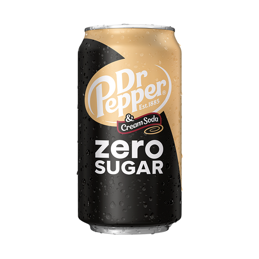 Dr Pepper Cream Soda Zero Sugar 355ml