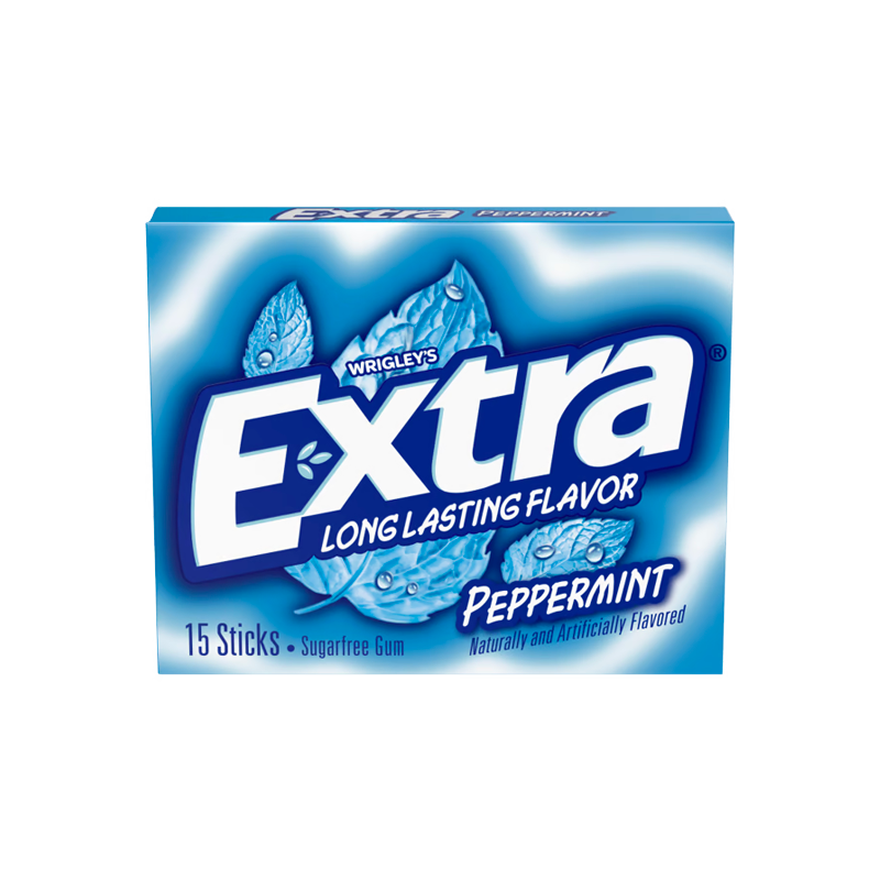 Extra Peppermint Sugarfree Chewing Gum