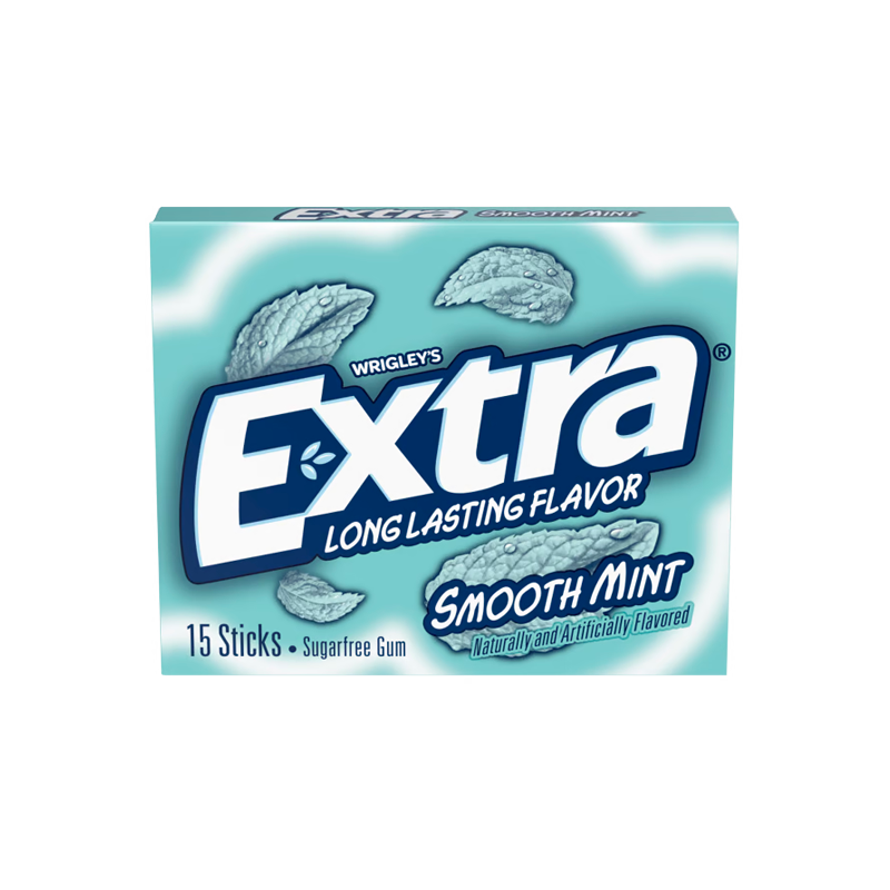 Extra Smooth Mint Sugarfree Chewing Gum