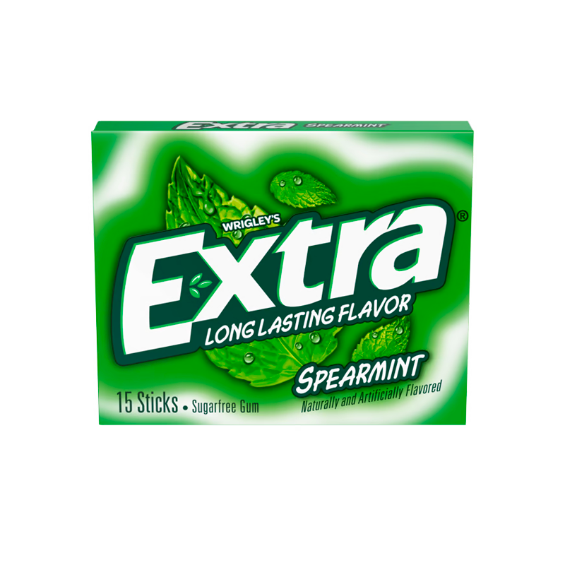 Extra Spearmint Sugarfree Chewing Gum