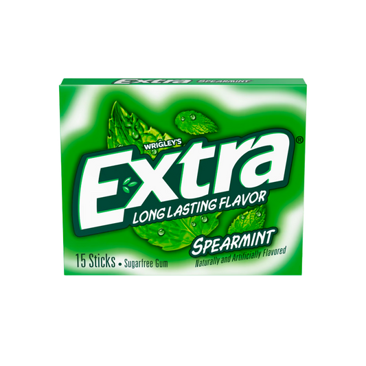 Extra Spearmint Sugarfree Chewing Gum