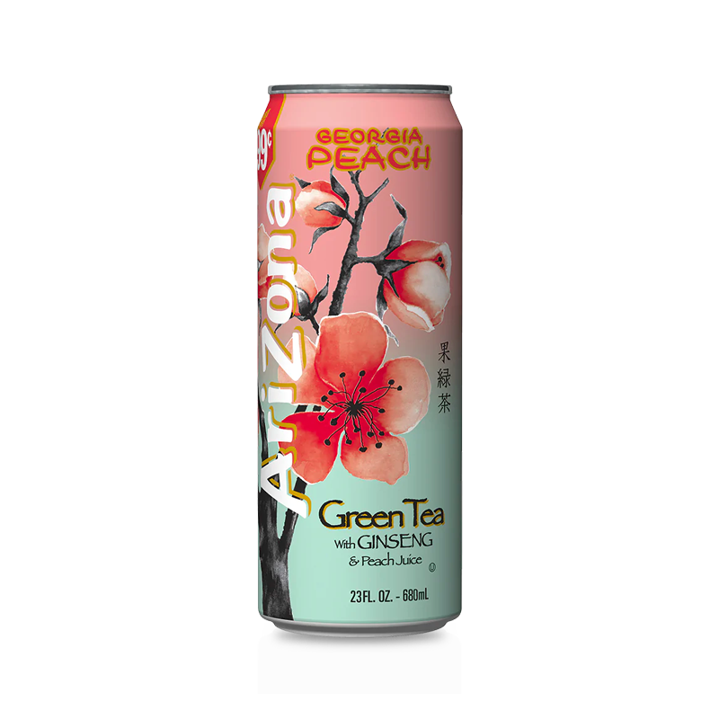 Arizona Georgia Peach Green Tea 680ml