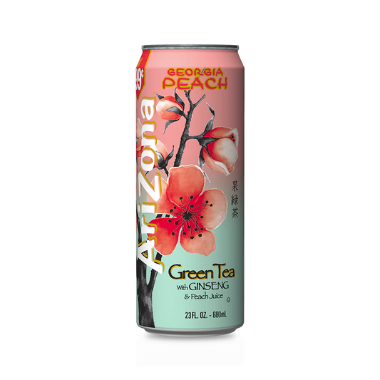 Arizona Georgia Peach Green Tea 680ml