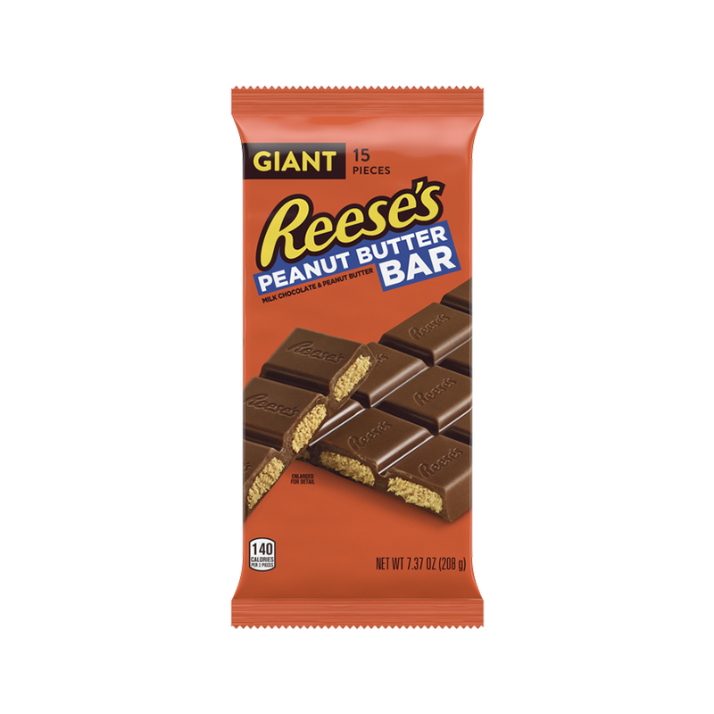 Reese's Milk Chocolate Filled With Peanut Butter Giant Bar 208g