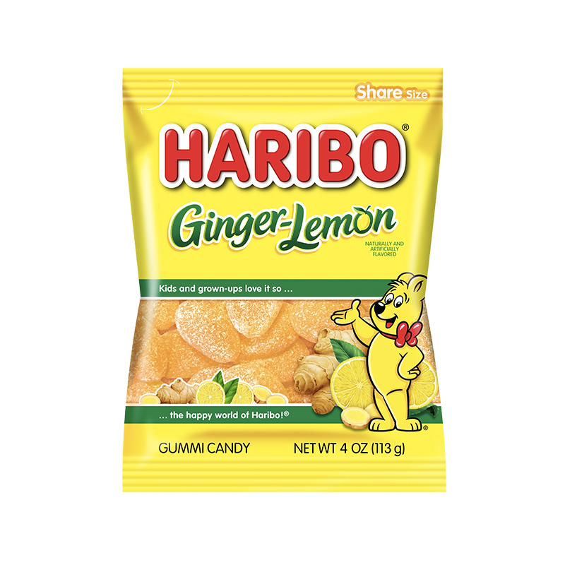 Haribo Ginger Lemon 113g