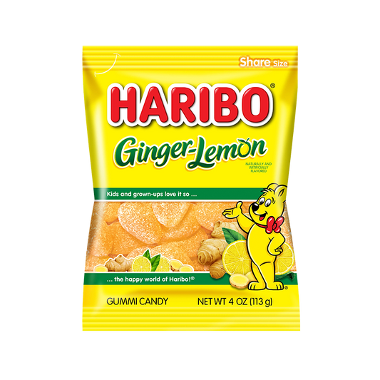 Haribo Ginger Lemon 113g