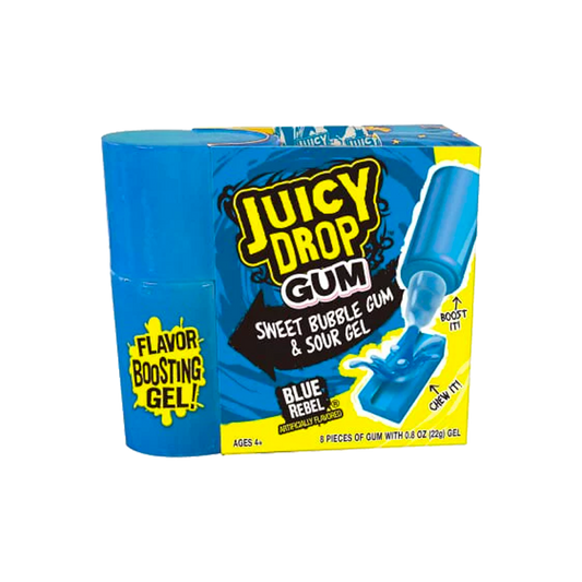 Juicy Drop Sweet Bubble Gum & Sour Gel Candy 22G