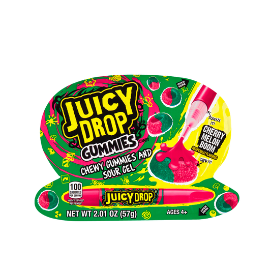 Juicy Drop Gummies & Sour Gel Pen 57G