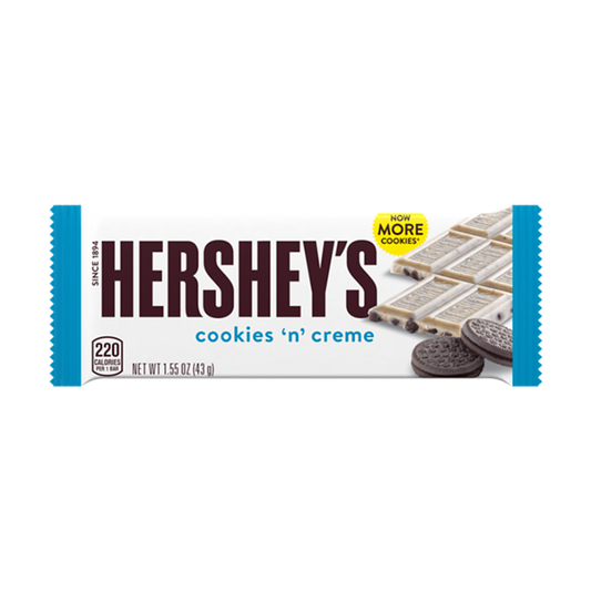 Hershey's Cookies N Cream Candy Bar 43g