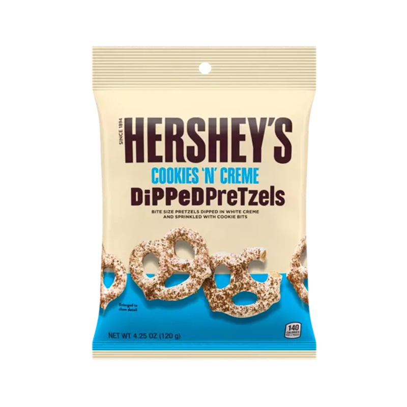 Hershey's Cookies N Cream Dipped Pretzels