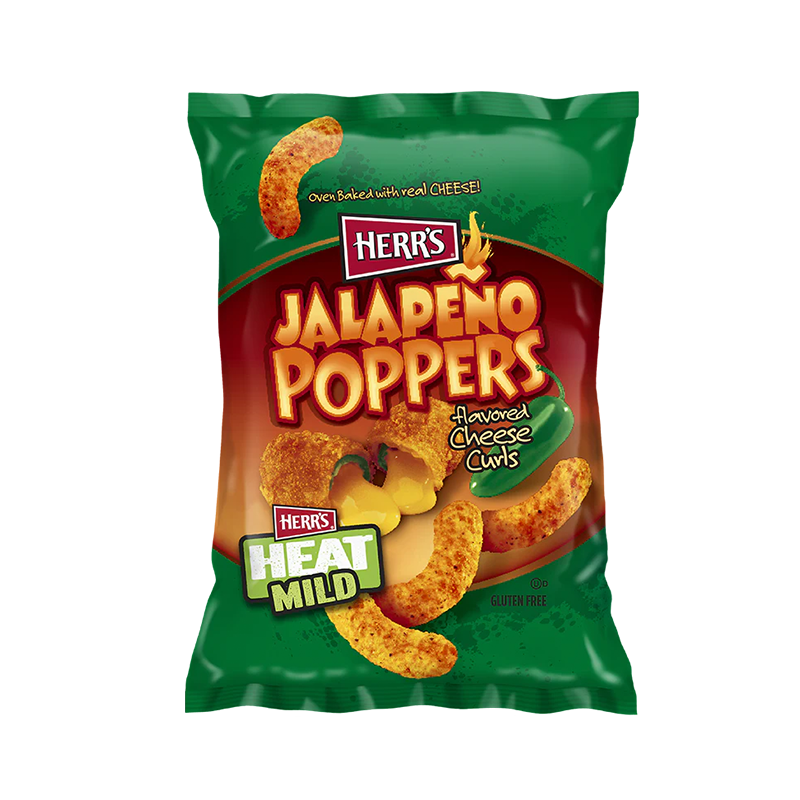 Herr's Jalapeno Popper Cheese Curls