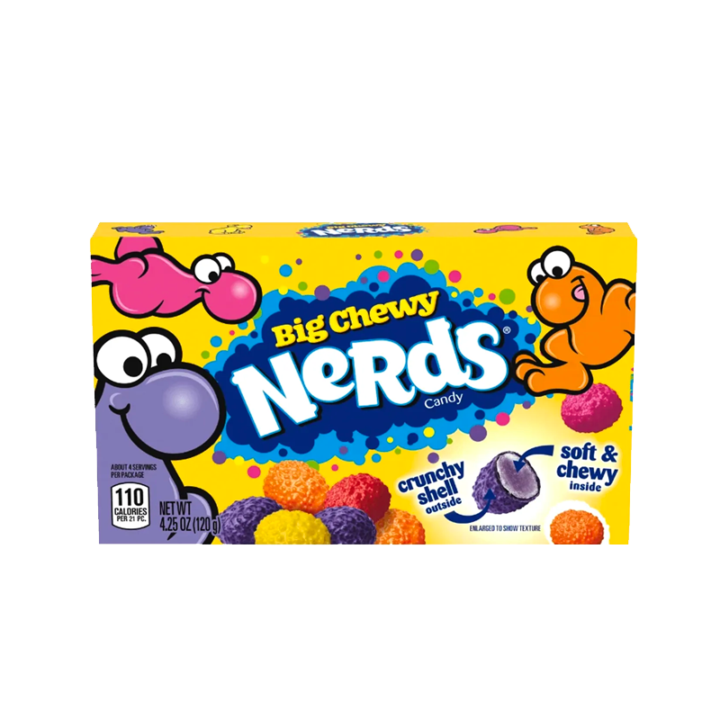 Nerds Big Chewy Box 120G