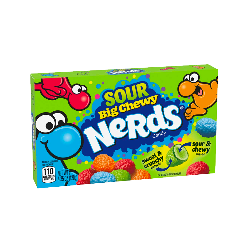 Nerds Sour Big Chewy Box 120G