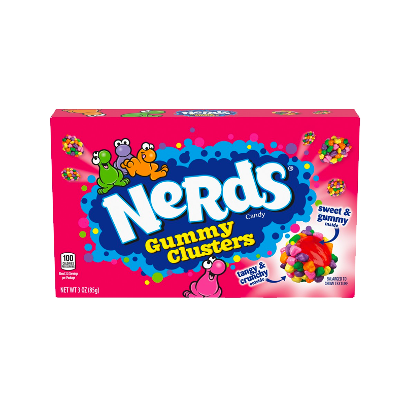 Nerds Gummy Cluster Box 85G