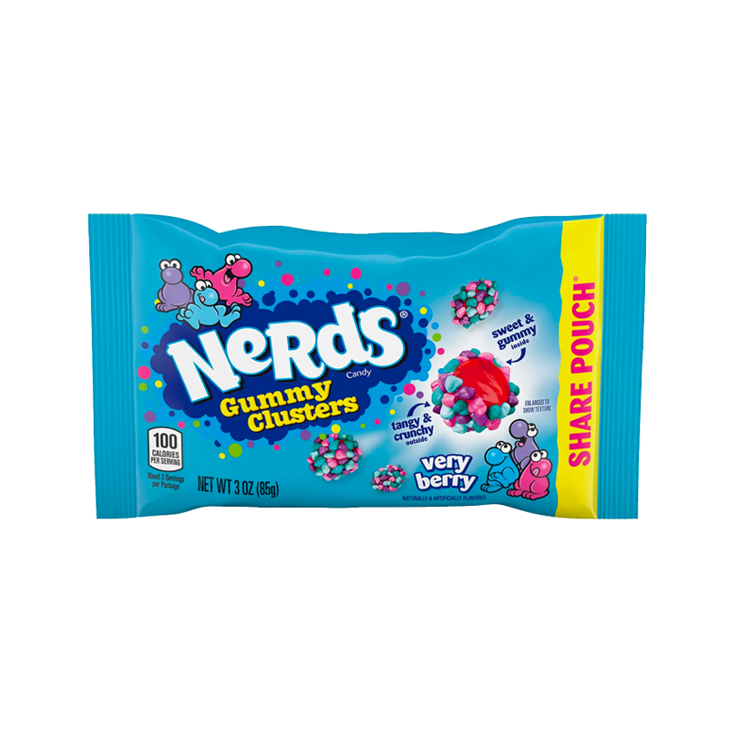 Nerds Gummy Cluster Very Berry Bag – EZY CANDY