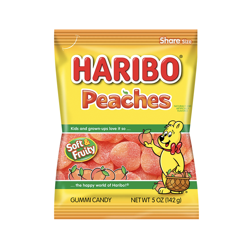 Haribo Peaches 142g