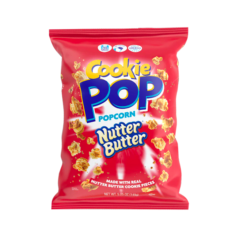 Cookie Pop Popcorn Nutter Butter 149g