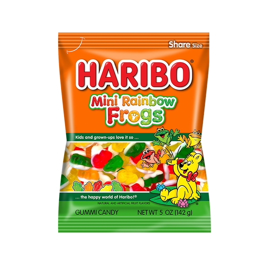 Haribo Mini Rainbow Frogs 142g