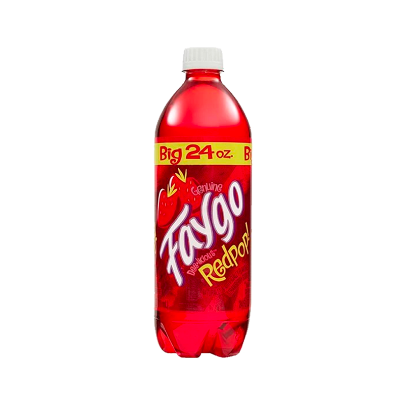 Faygo Bottle Red Pop 680ml