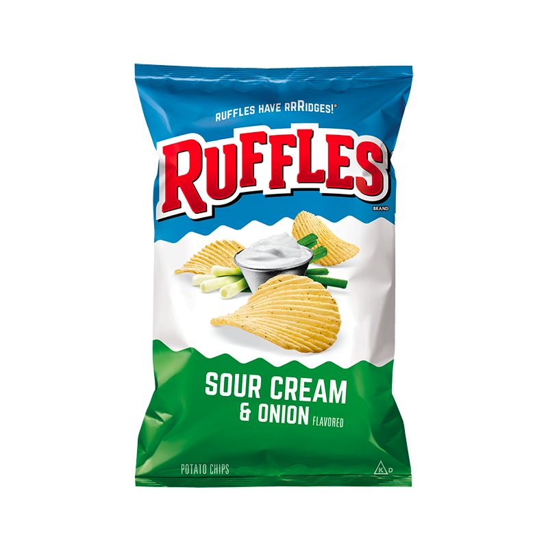 Ruffles Sour Cream & Onion 184g