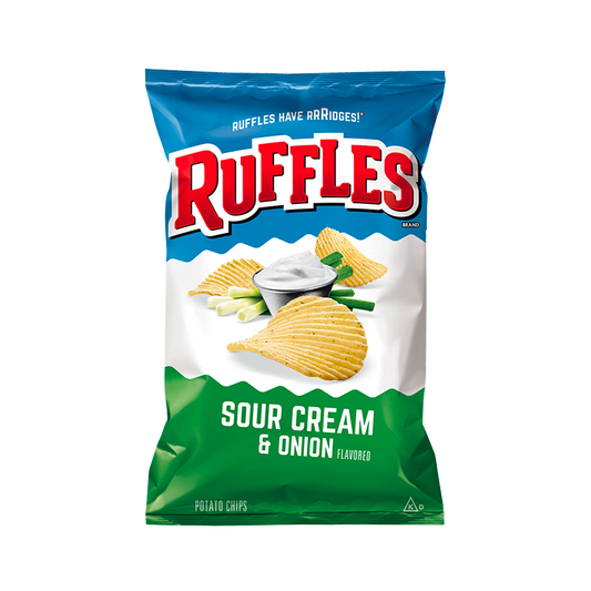 Ruffles Sour Cream & Onion 184g