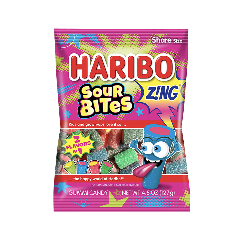 Haribo Z!NG Sour Bites 127g