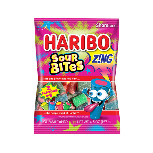 Haribo Z!NG Sour Bites 127g