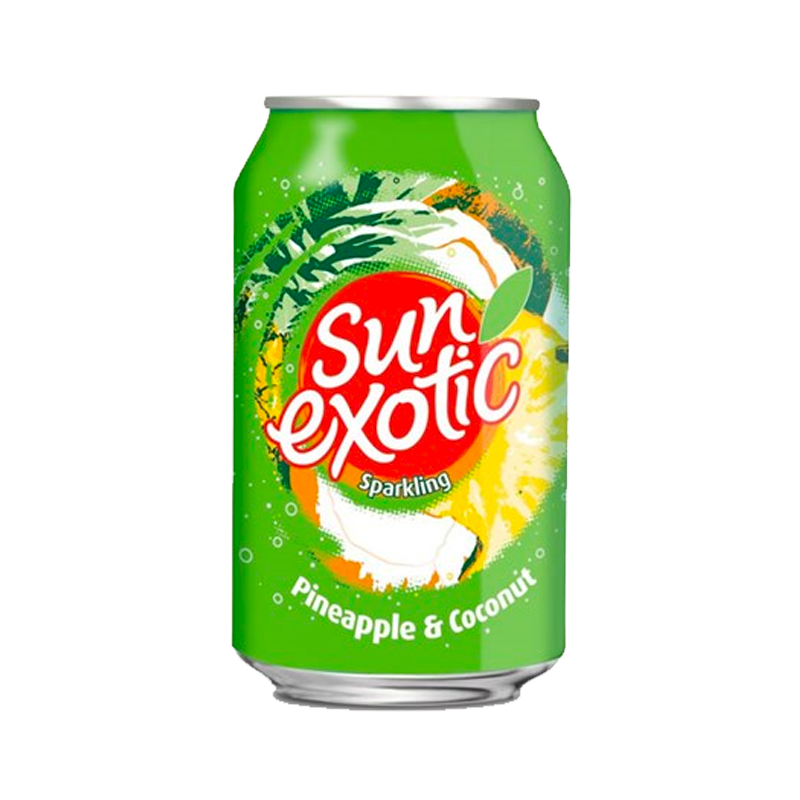 Sun Exotic Sparkling Pineapple & Coconut Juice 330ml