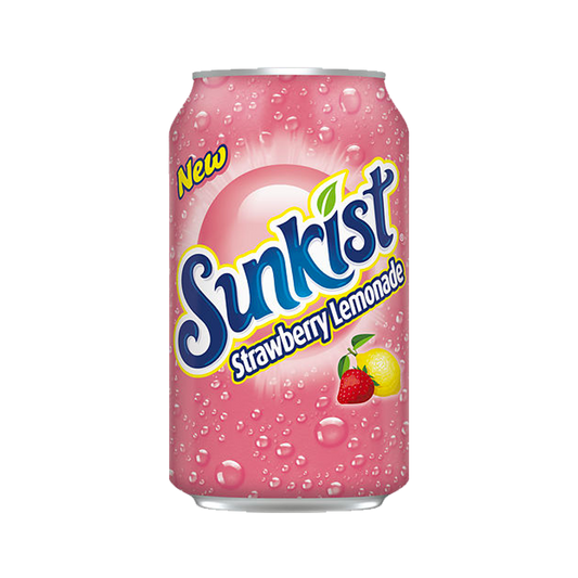 Sunkist Strawberry Lemonade 355ml