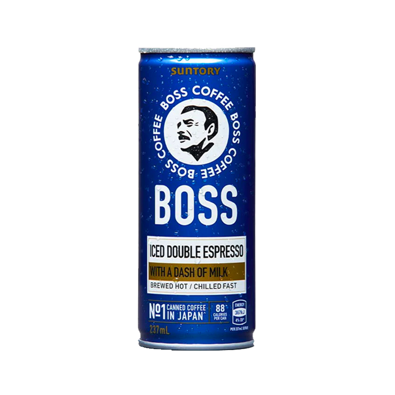 Suntory Boss Coffee Iced Double Espresso 237ml