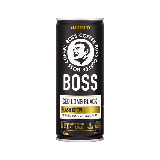 Suntory Boss Coffee Iced Long Black 237ml