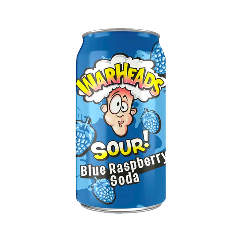 Warheads Blue Raspberry 355ml