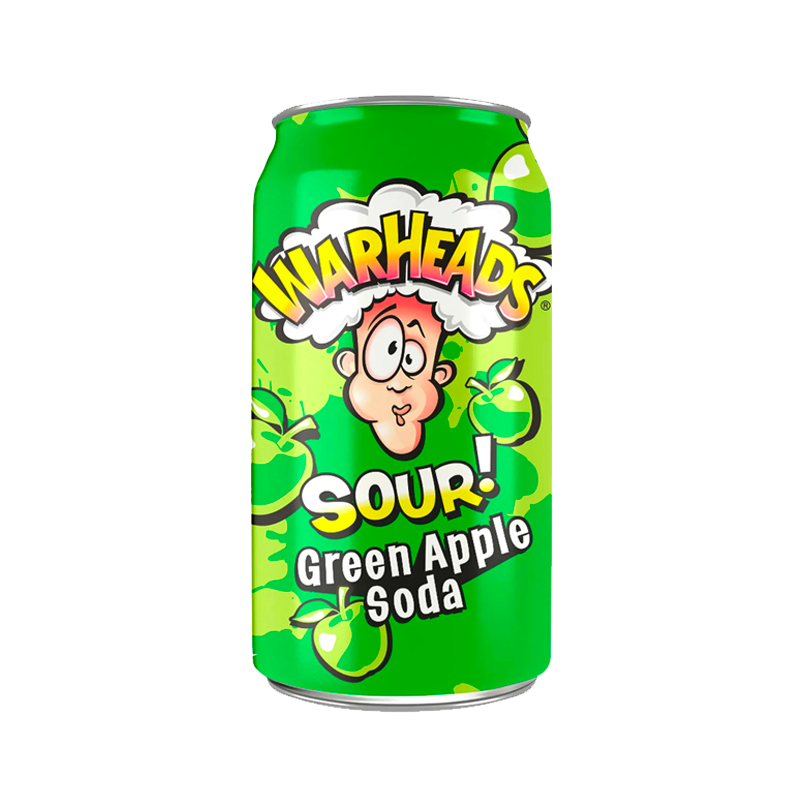 Warheads Sour Apple 355ml